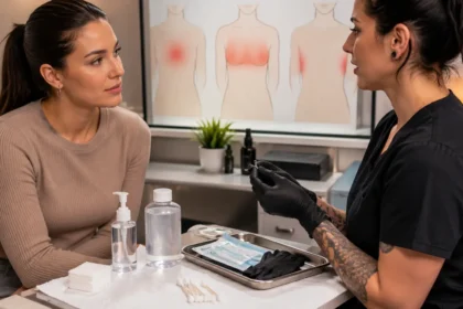Nipple Piercing Healing, Aftercare, Risks and Pain