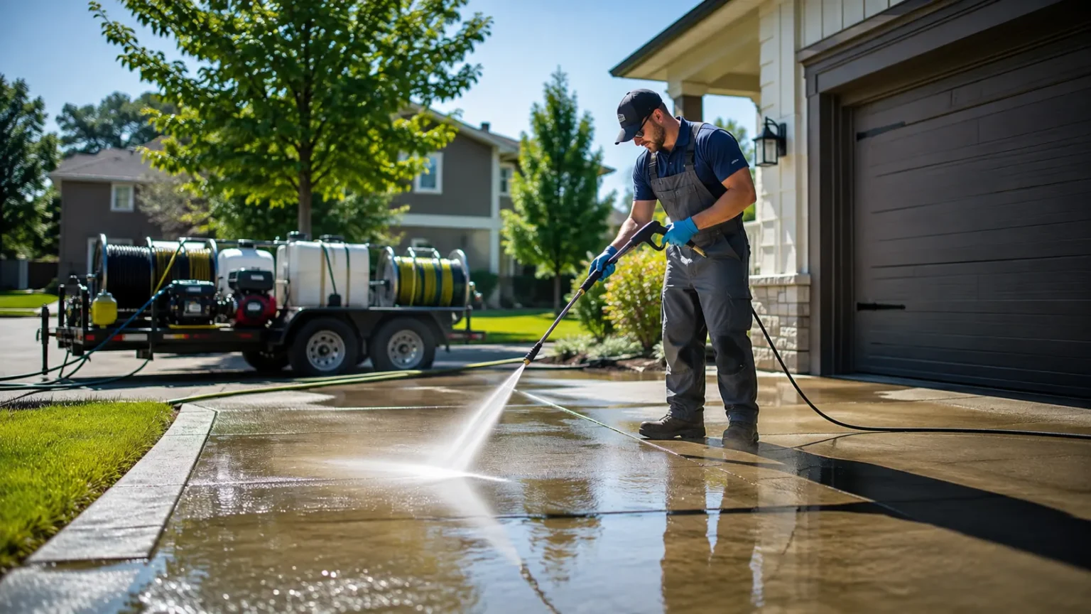 how to start a pressure washing business