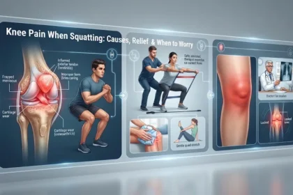 Knee Pain When Squatting Causes, Relief & When to Worry
