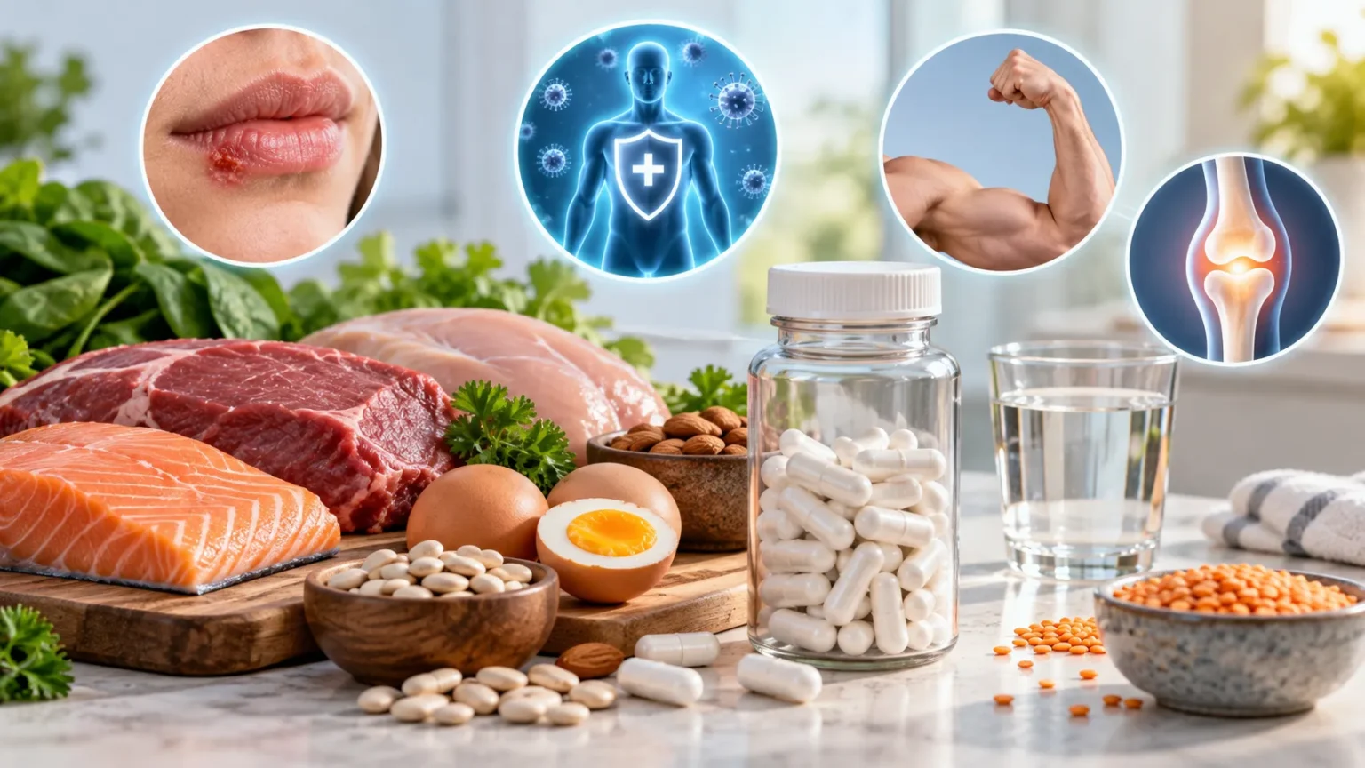 L-Lysine Benefits Uses, Foods & Side Effects