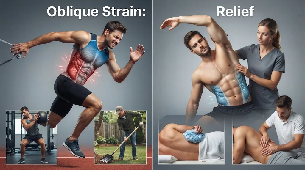Oblique Strain Causes & Relief