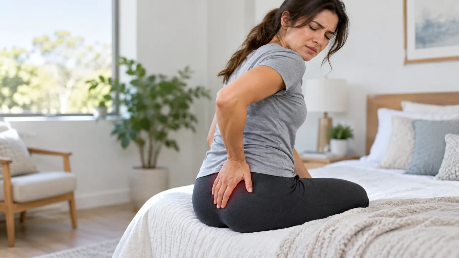 Pain in Middle of Buttocks What It Could Mean