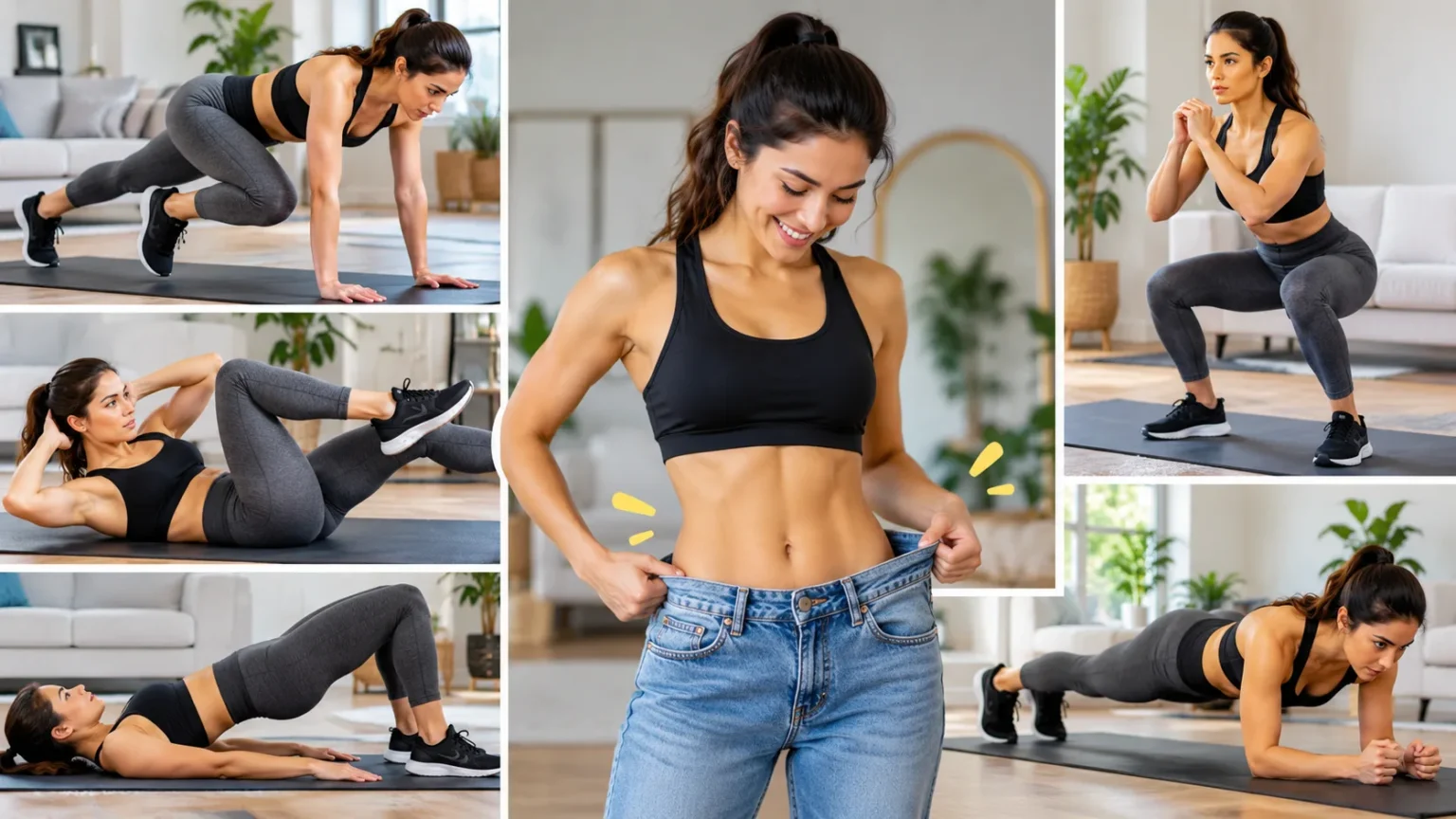Top 5 Exercises to Lose Belly Fat Naturally at Home