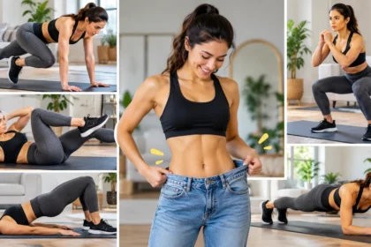 Top 5 Exercises to Lose Belly Fat Naturally at Home